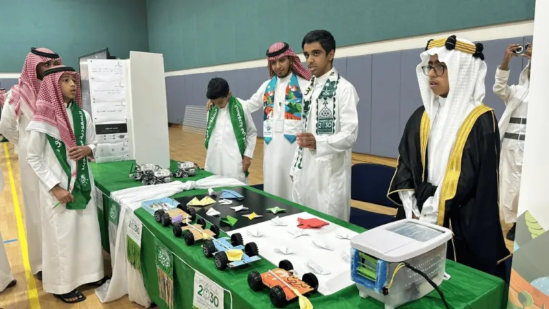 التعليم يطلق أطول احتفالية مدرسية باليوم الوطني الـ95