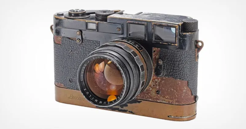 كاميرا لايكا نادرة عمرها 70 عامًا تُعرض في مزاد