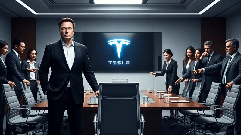 مجلس إدارة تسلا يطالب بخطة لخلافة إيلون ماسك