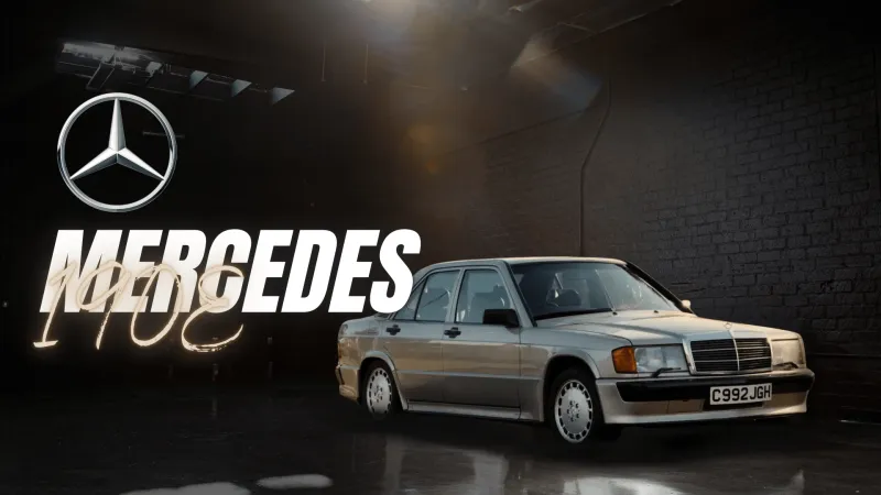 سيارة أييرتون سينا مرسيدس 190E التاريخية تُعرض للبيع للمرة الأولى منذ عقود