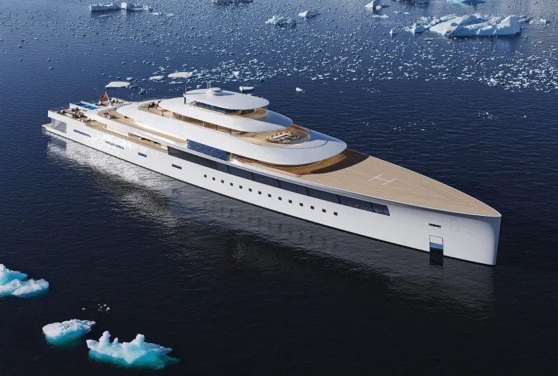 يخت أورا.. تحفة عائمة تجمع الفخامة والبساطة