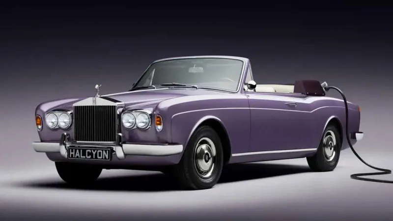 Rolls-Royce Corniche تعود للحياة بنسخة كهربائية فاخرة ومبتكرة