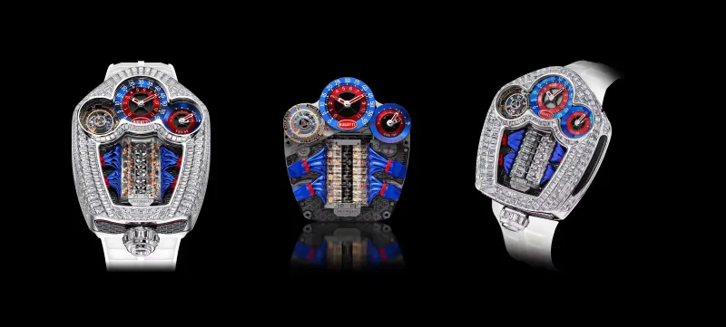 Bugatti Tourbillon Baguette.. كيف جسدت الساعة الأيقونية الفخامة الرجالية المطلقة؟