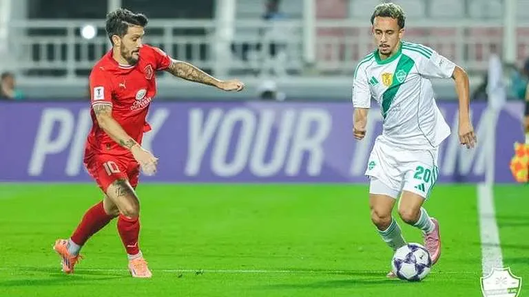 تعادل مثير يُعقد حسابات الأهلي والدحيل في مجموعة الغرب الآسيوية (فيديو)