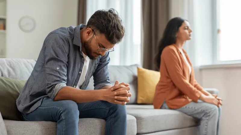 دراسة: الأزواج أكثر عرضة لمشاركة نفس الاضطرابات النفسية