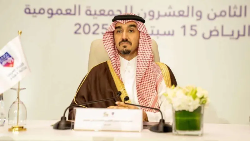 عبدالعزيز الفيصل رئيسًا للاتحاد العربي لكرة القدم حتى 2029 (صور)