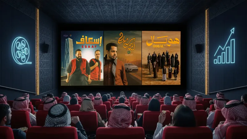 شباك التذاكر السعودي يواصل الصعود.. الإيرادات تتجاوز 448 مليون ريال
