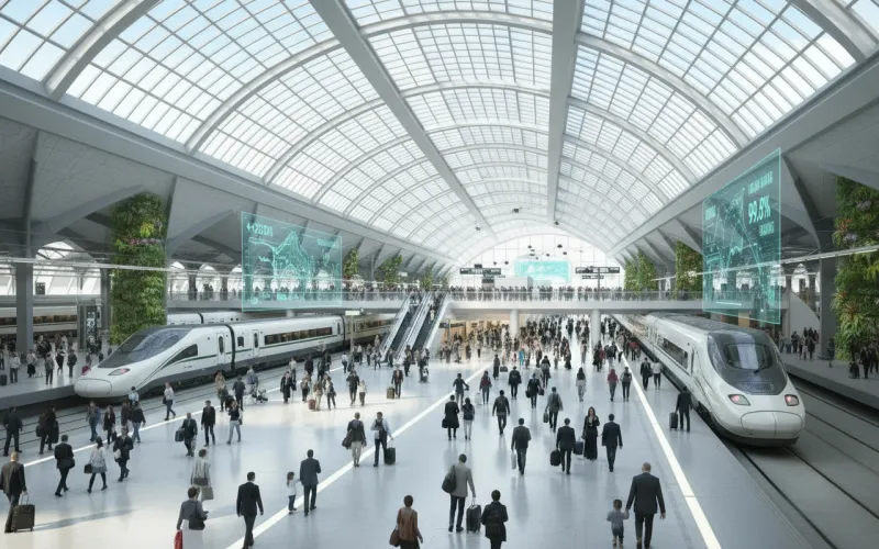 السعودية تعلن ارتفاعًا تاريخيًا في أعداد ركاب القطارات لعام 2024