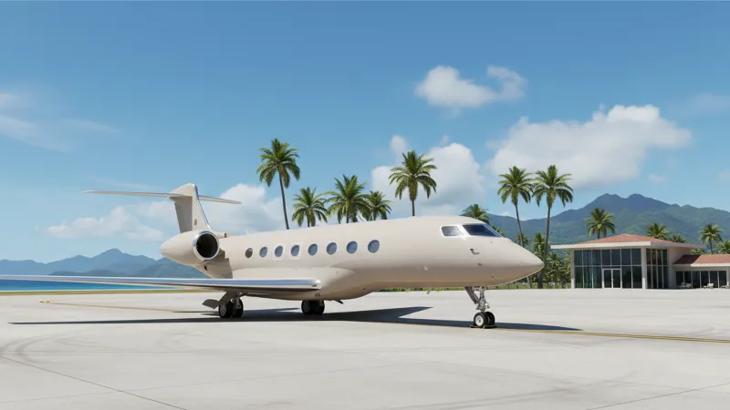 جولة داخل طائرة كيم كارداشيان الخاصة بقيمة 150 مليون دولار