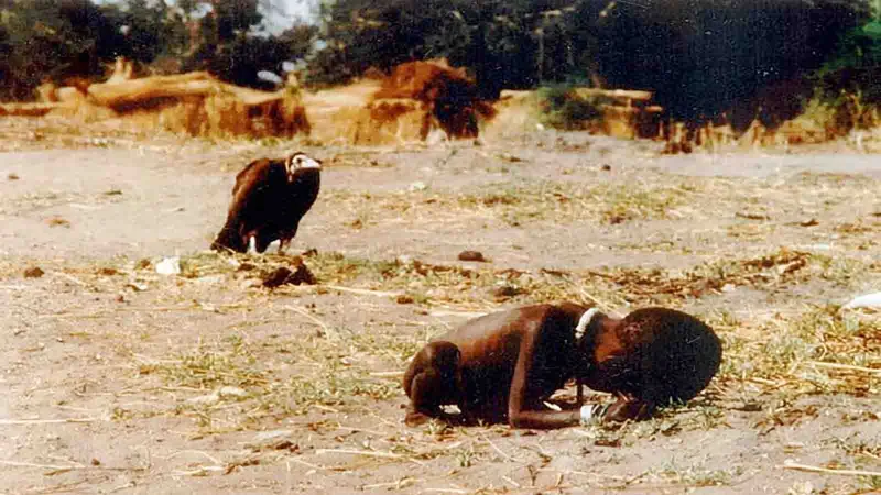 قصة صورة النسر والطفل الجائع.. لقطة حصدت بوليتزر وأطفأت حياة صاحبها