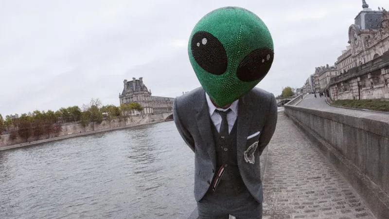 الكائنات الفضائية تغزو أسبوع الموضة في باريس مع عرض توم براون SS26