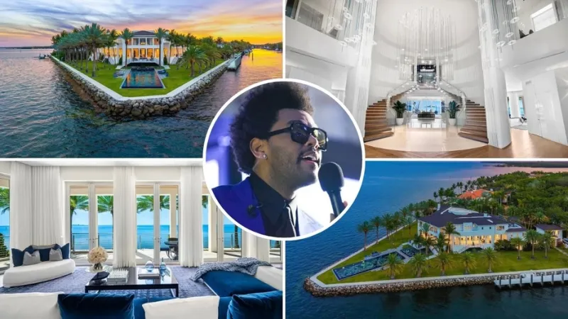 ذا ويكند ينفق 54.9 مليون دولار على منزل أحلامه في فلوريدا
