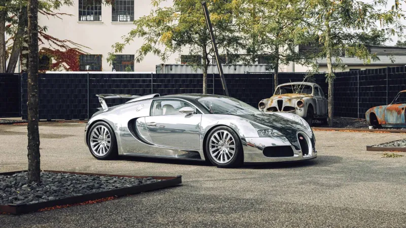 بوغاتي فيرون بور سانغ.. أسطورة نادرة من خمس نسخ فقط معروضة للبيع