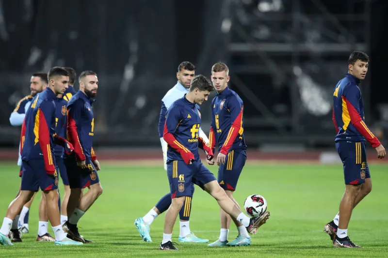 التشكيل المتوقع لمباراة إسبانيا وجورجيا اليوم في تصفيات كأس العالم 2026