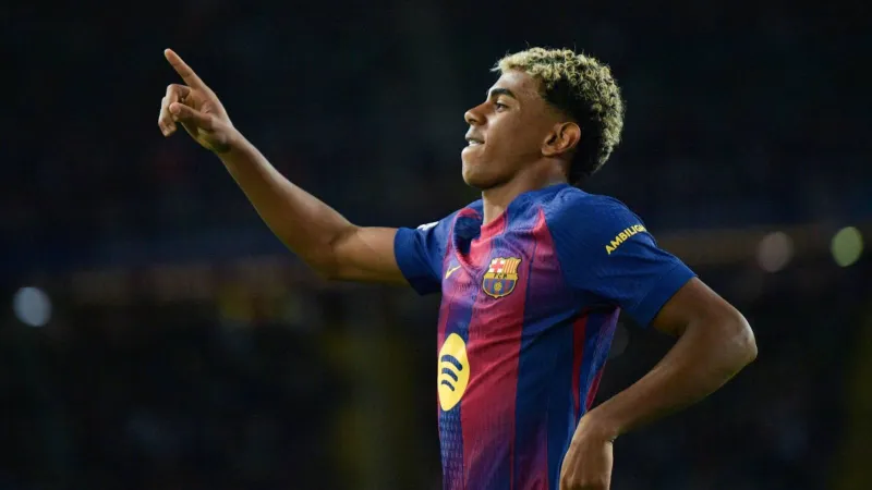 لامين يامال يتصدر قائمة أغلى 100 لاعب في العالم بقيمة 200 مليون يورو