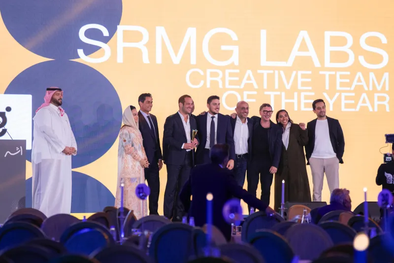 SRMG LABS تواصل التألق عالميًا وتنتزع 7 جوائز في مهرجان أثر للإبداع 2025