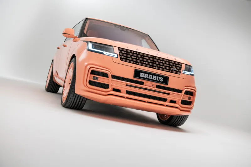 برابوس تطلق إصدار خوخي من رانج روفر بتصميم استثنائي (فيديو)