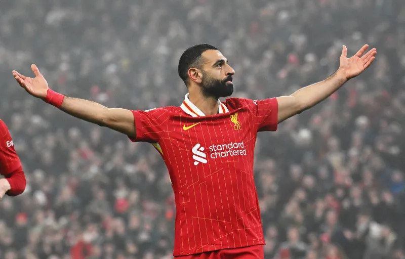 محمد صلاح على بُعد 5 مساهمات من تحطيم رقم روني في البريميرليغ (تفاصيل)