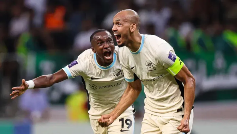 الاتحاد السعودي يتخطى الشرطة العراقي رغم النقص العددي ويحقق فوزًا مثيرًا