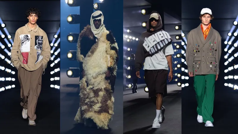 أسبوع الموضة في الرياض: أزياء مستوحاة من المستقبل والصحراء للرجال
