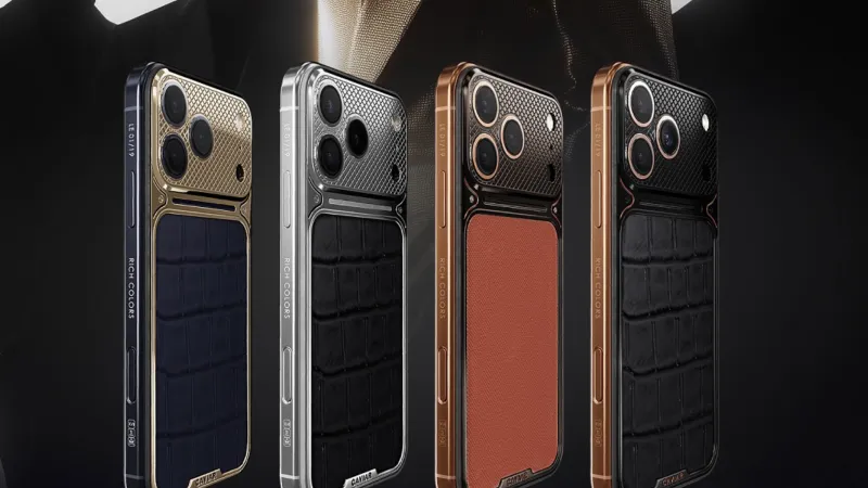 كافيار تكشف عن مجموعة فيكتوري الفاخرة لأيفون 17 برو ماكس (صور)