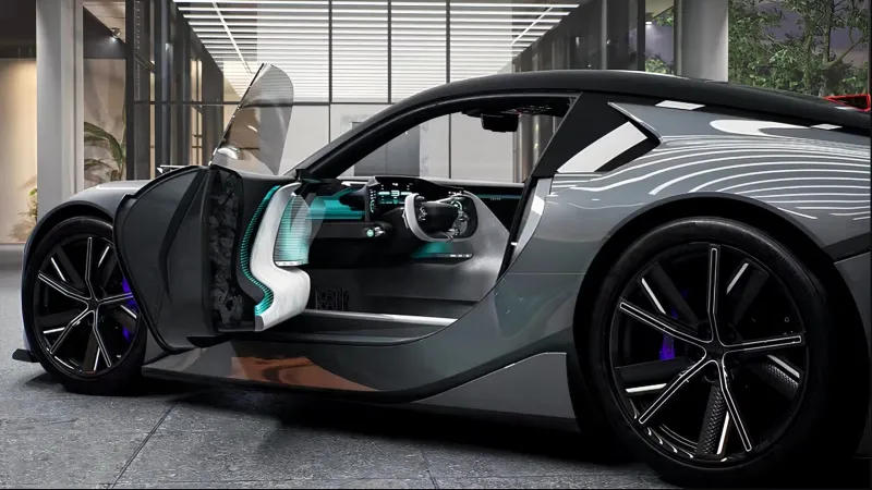 لكزس تكشف عن تصميم ثوري مستوحى من الطائرات المقاتلة