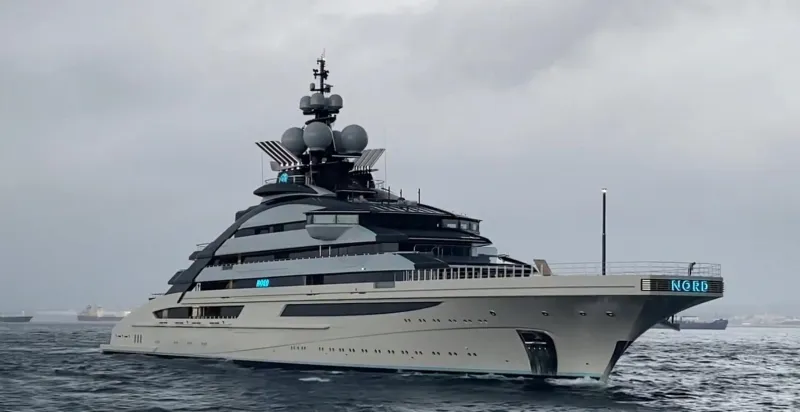 اليخت الفاخر "نورد" يعود إلى الأضواء في رحلة معلنة نحو المالديف (فيديو)
