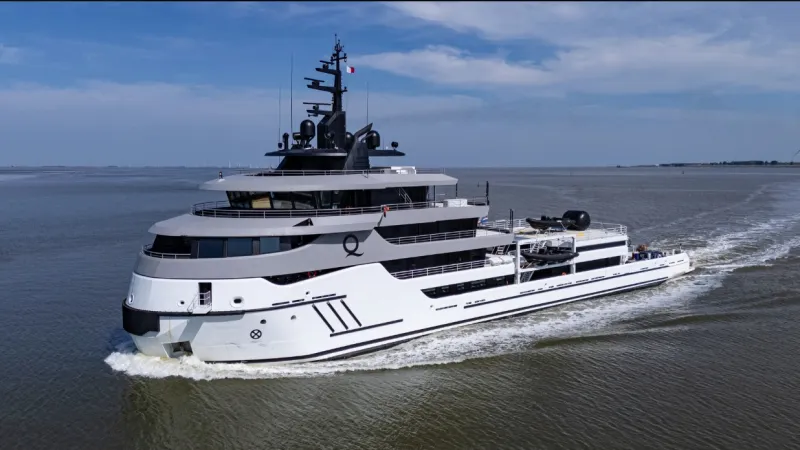  جاكوزي ومهبط طائرات.. تفاصيل مذهلة تكشف عن قدرات يخت Q الاستكشافي الفاخر
