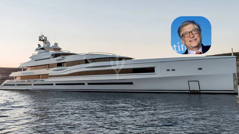 على متن اليخت الفاخر "مار" : كيف احتفل بيل غيتس بعيد ميلاده الـ66؟