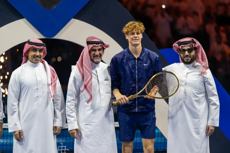 بحضور تركي آل الشيخ.. سينر يحافظ على لقبه ويتوَّج ببطولة "2025 Six Kings Slam" 