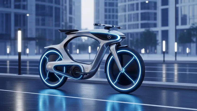 تجربة قيادة مستقبلية.. دراجة مرسيدس الكهربائية تجمع بين الفخامة وتقنيات الفورمولا 1