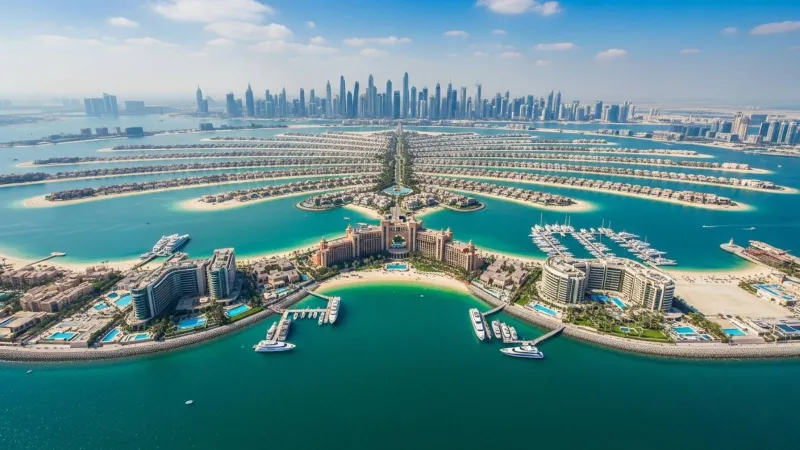 فيلا فاخرة على الواجهة البحرية في نخلة جميرا بسعر 45 مليون دولار