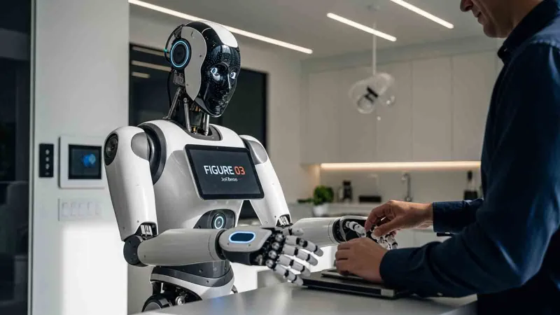 بتمويل من جيف بيزوس.. "فيغر 03" أول روبوت منزلي يخدم البشر (فيديو)