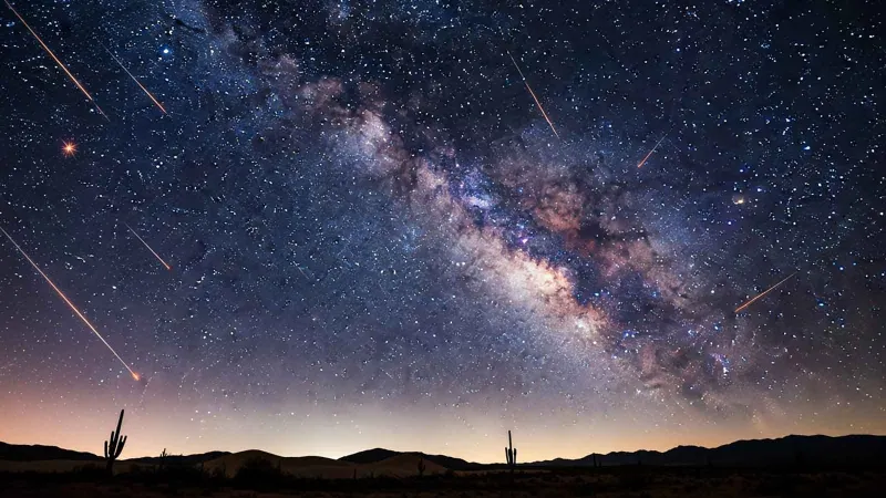 20 شهابًا في الساعة.. سماء المملكة على موعد مع ذروة زخة شهب "الجباريات" الليلة