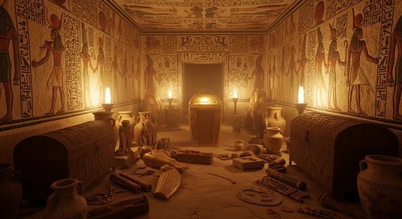 علماء يحذرون من خطر انهيار مقبرة توت عنخ آمون