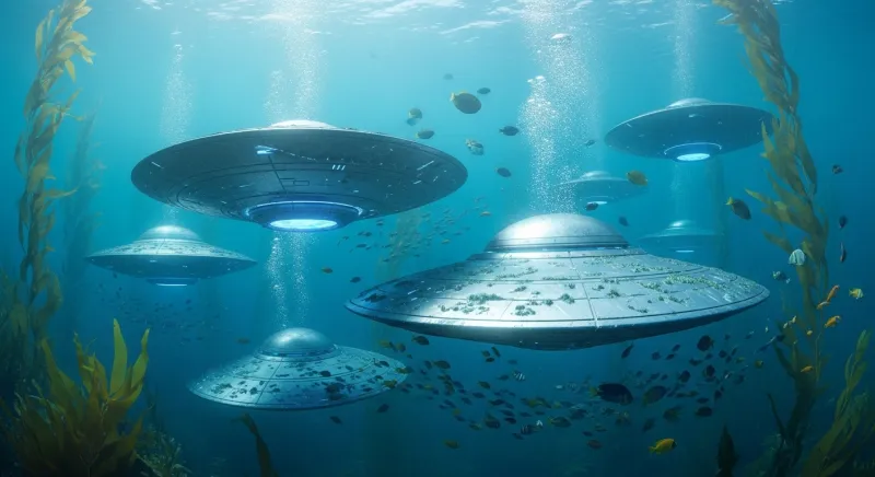 تطبيق "إنيغما" يكشف تفاصيل جديدة عن الأجسام الطائرة المجهولة تحت الماء