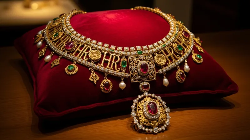 قلادة زواج هنري الثامن الذهبية تُعرض للبيع مقابل 3.5 مليون دولار