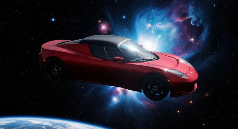 دراسة علمية تكشف احتمالات اصطدام سيارة تسلا الفضائية بالأرض