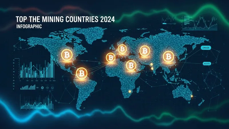 من أميركا إلى الصين: ترتيب أكبر الدول تعدينًا للبيتكوين في 2024