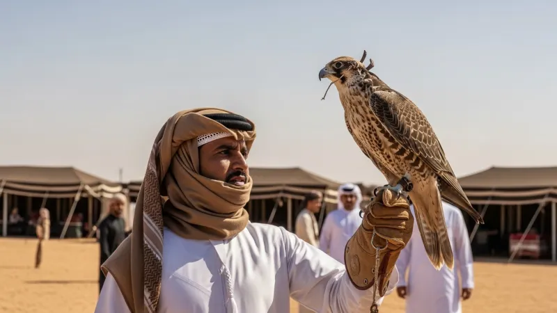 بيع فرخ شاهين بـ119 ألف ريال في مزاد نادي الصقور السعودي