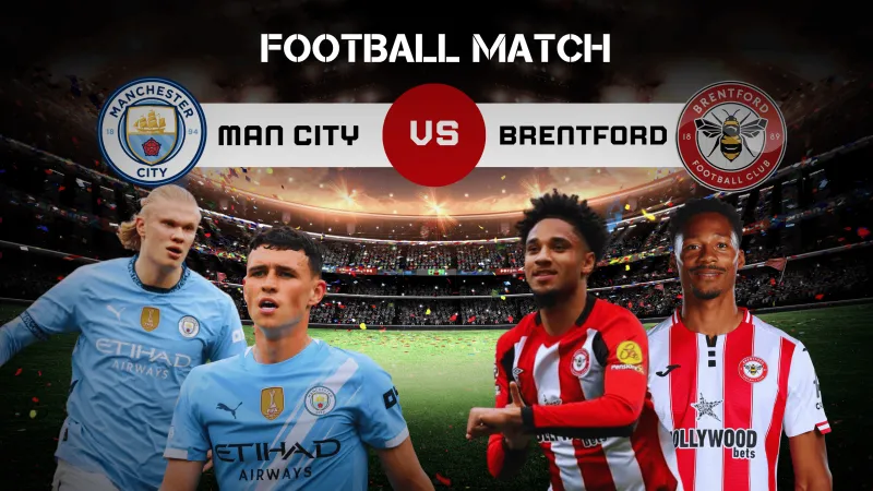 تشكيلة مانشستر سيتي وبرينتفورد المتوقعة قبل المواجهة الحاسمة