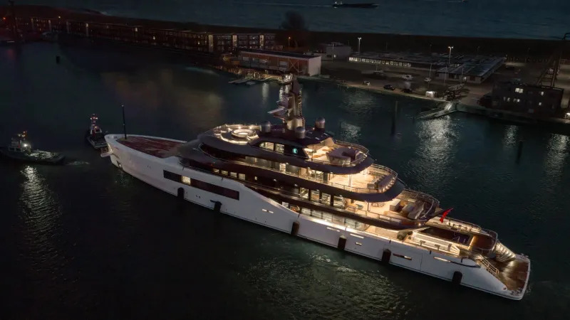 يخت بانجيا.. تحفة بحرية جديدة بطول 80 متراً من أميلز (فيديو)