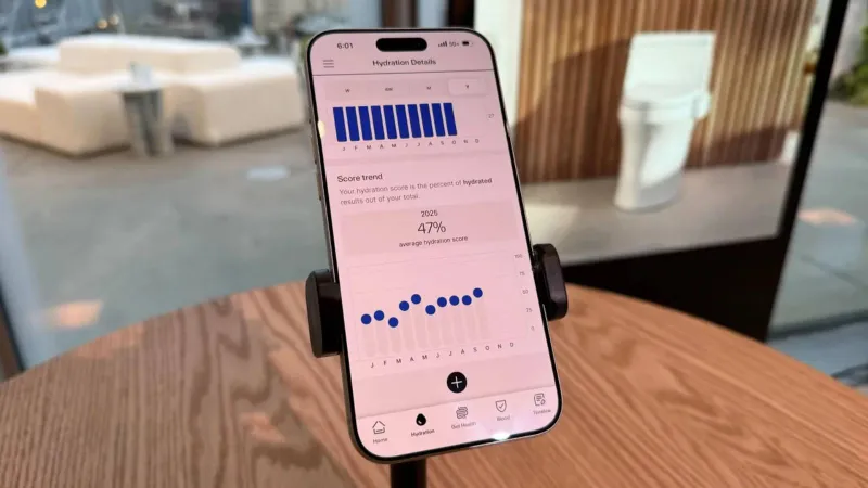 ابتكار جديد من كوهلر: مرحاض ذكي يراقب صحتك دون أي تدخل مباشر