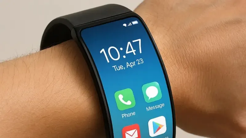 هل تطلق موتورولا هاتف المستقبل؟ جهاز قابل للارتداء يدمج الهاتف والساعة
