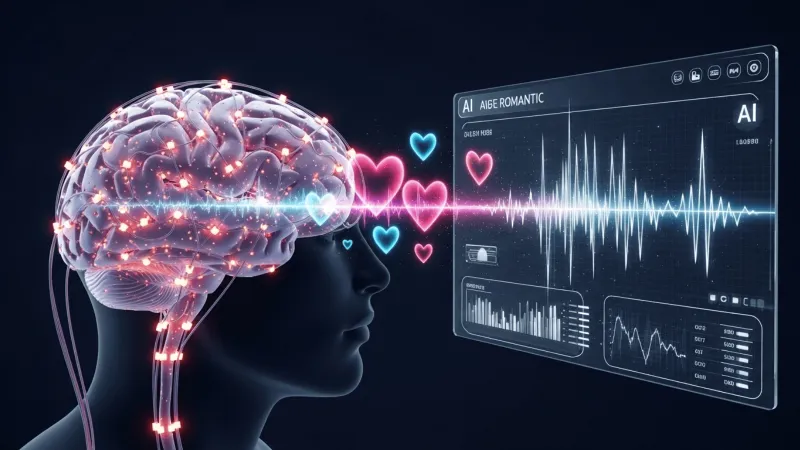 دراسة تكشف كيف يمكن للذكاء الاصطناعي التنبؤ بالعواطف الرومانسية باستخدام إشارات الدماغ