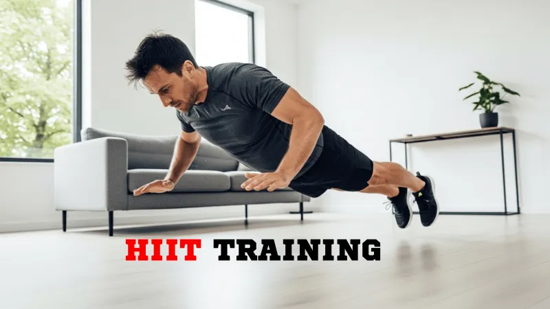 تمرن بذكاء: جدول HIIT قصير وفعّال للمبتدئين بدون أجهزة