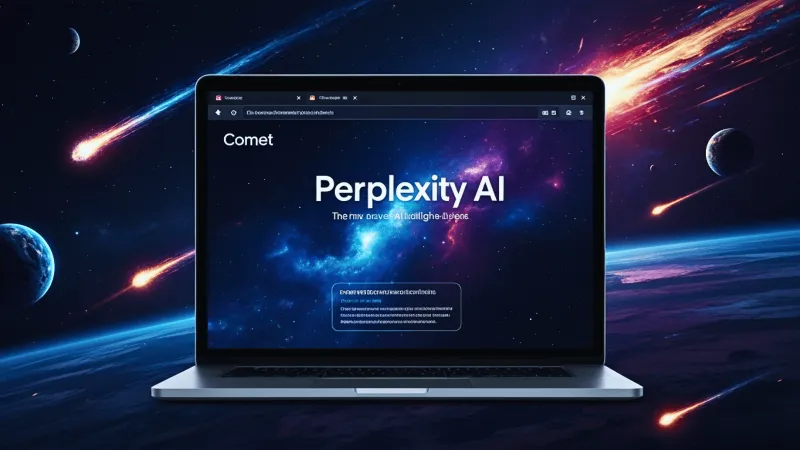 بيربلكسيتي تفاجئ الجميع بإتاحة متصفح Comet الذكي مجانًا.. تحدٍ جديد لعمالقة التقنية