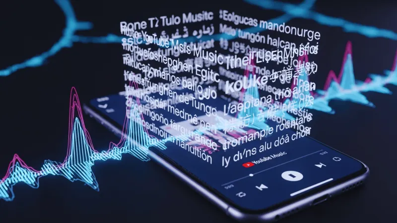 يوتيوب ميوزيك توسّع تجربة الاستماع بميزة الترجمة الفورية (تفاصيل)