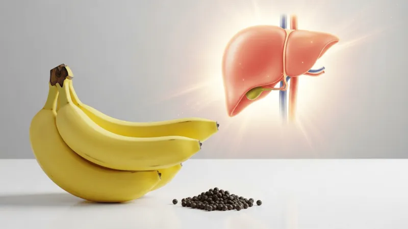 الموز مع الفلفل الأسود.. مزيج غريب يكشف أسرارًا صحية مذهلة