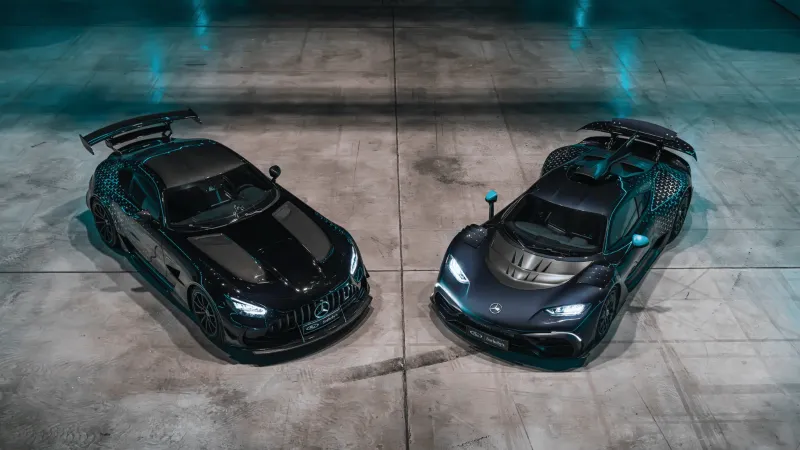 مزاد نادر لسيارتي AMG ONE وGT Black Series بسعر جذاب